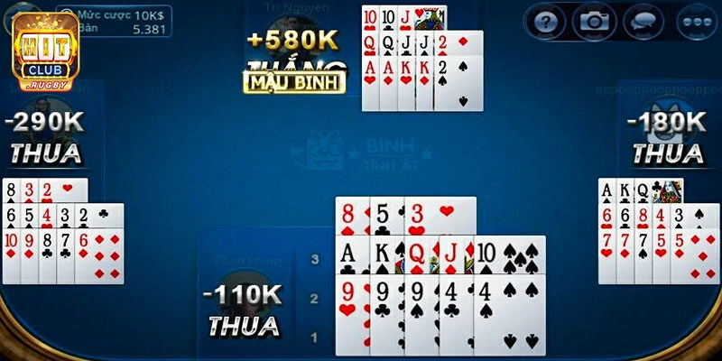 Tìm hiểu thông tin cơ bản về game bài mậu binh